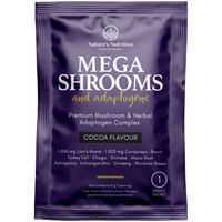 Nature's Nutrition Mega Shrooms & Adaptogens Single Sachet 